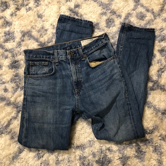 rag & bone High-waisted Straight Jeans - Picture 3 of 5